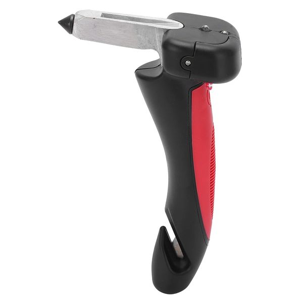 Tool Multi Use Door Handle Safety Emergency Glass Breaker Hammer (18cm)