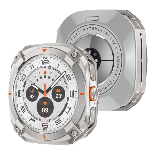 Metal Case Compatible with Samsung Galaxy Watch Ultra/Ultra 2 (2025) 47mm