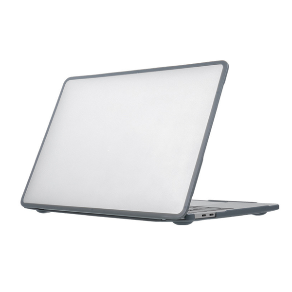 Translucent Matte Cover with Bumper Compatible with Macbook Pro 13" M2/M1 Model A2338