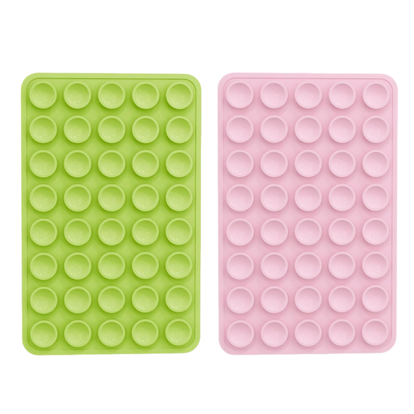 2PCS Silicone Sticky Grip Holder,Suction Cup Phone Case - Phone Accessories