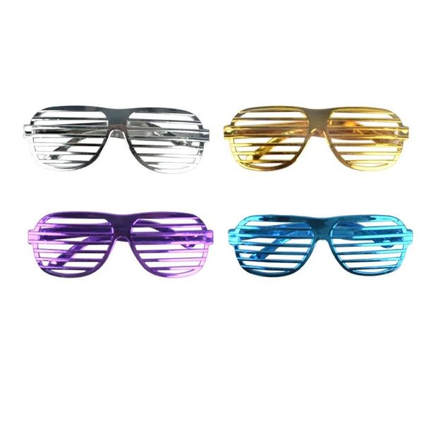 Dress Up Party Retro Disco Glasses (Set of 4)