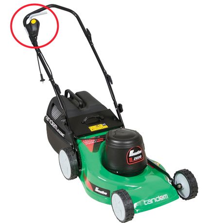 Wolf 2200w electric lawn shop mower