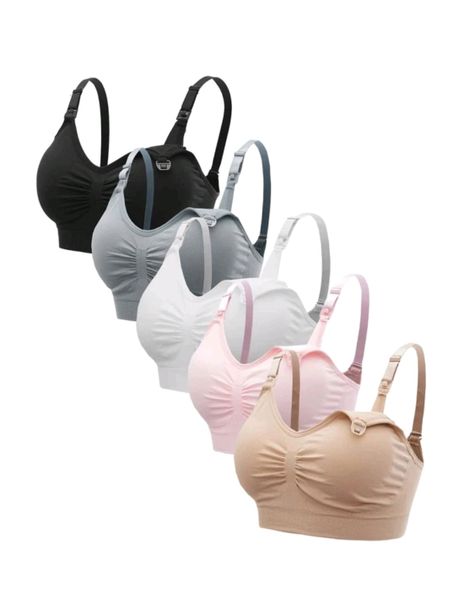 Maternity Nursing Bra Set of 5