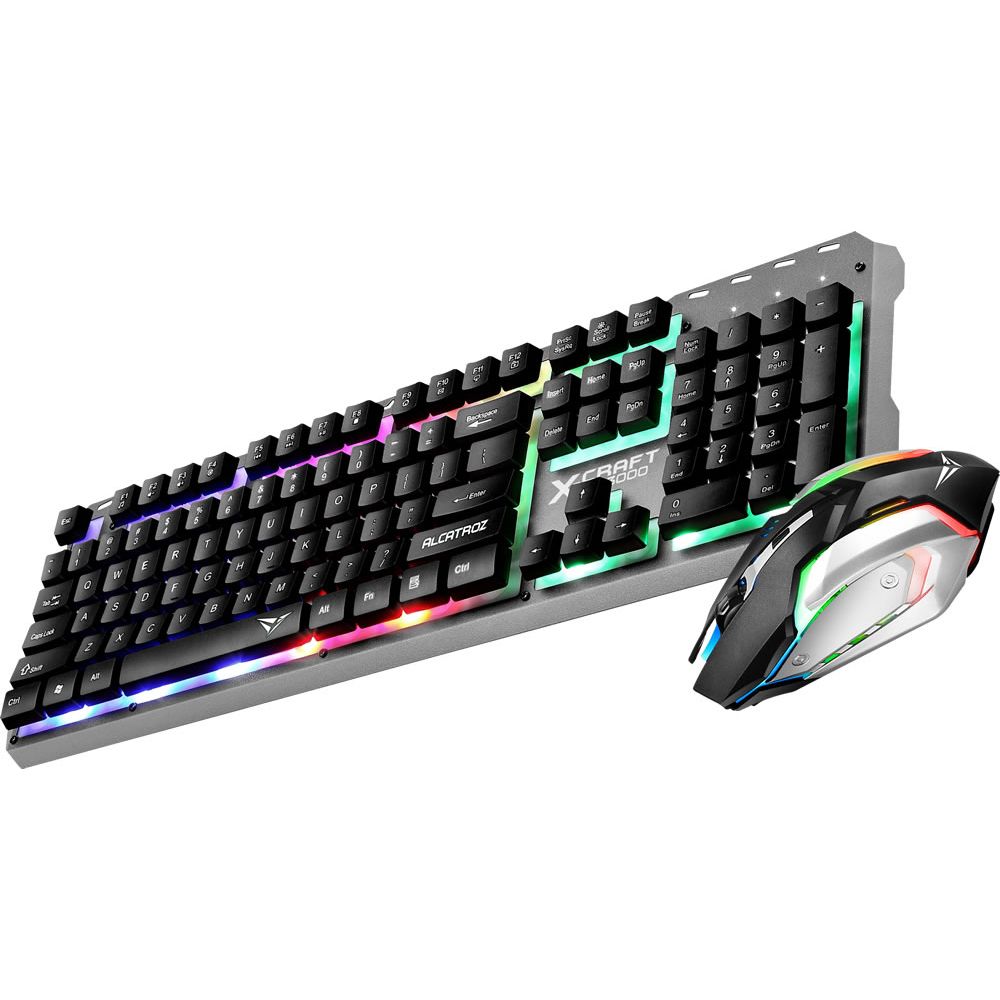 Alcatroz XCraft XC 3000 Gaming USB Wired Keyboard and Mouse Shop