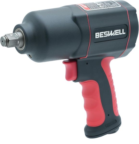 BESWELL 1/2" Air Pneumatic Impact Wrench 1600Nm BW112FN