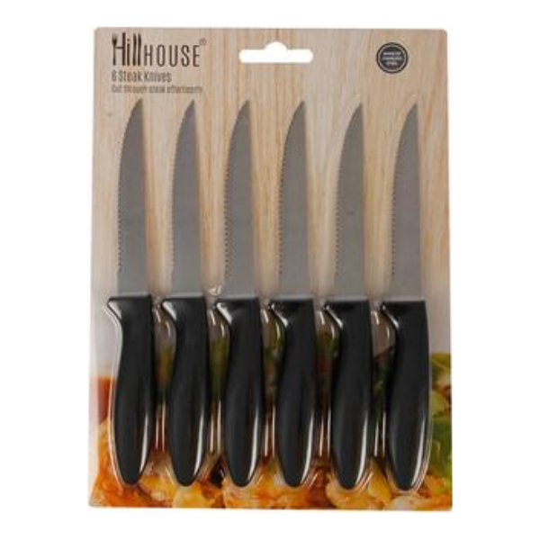 SD Homeware - Steak Knife Set - 6 Piece