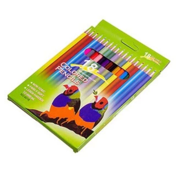 Coloured Pencils - Pack of 18