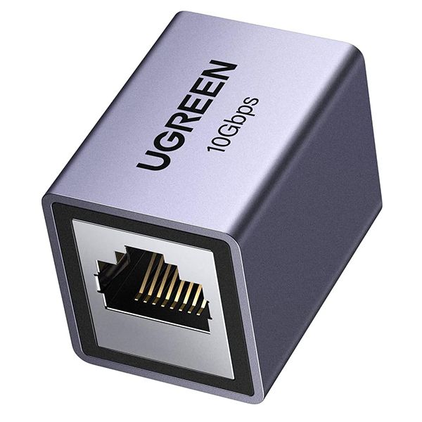 UGreen 15117 RJ45 8P8C Ethernet Inline Keystone Coupler-GY