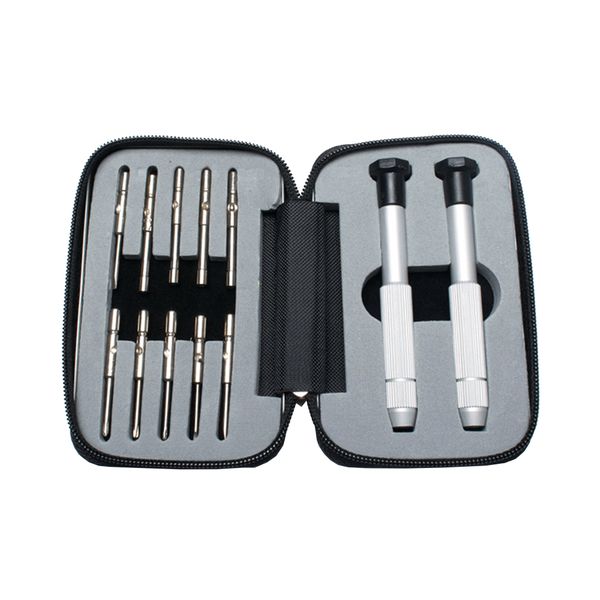 Multifunctional Precision Screwdriver Kit For Watch Eyeglass - 12 Piece