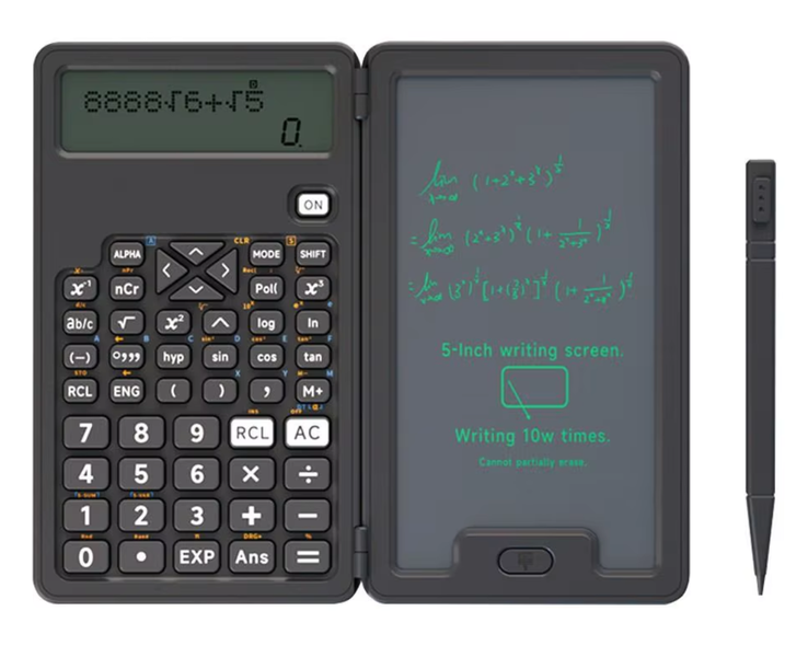 10-Digit Scientific Calculators With Stylus LCD Notepad Math Calculator