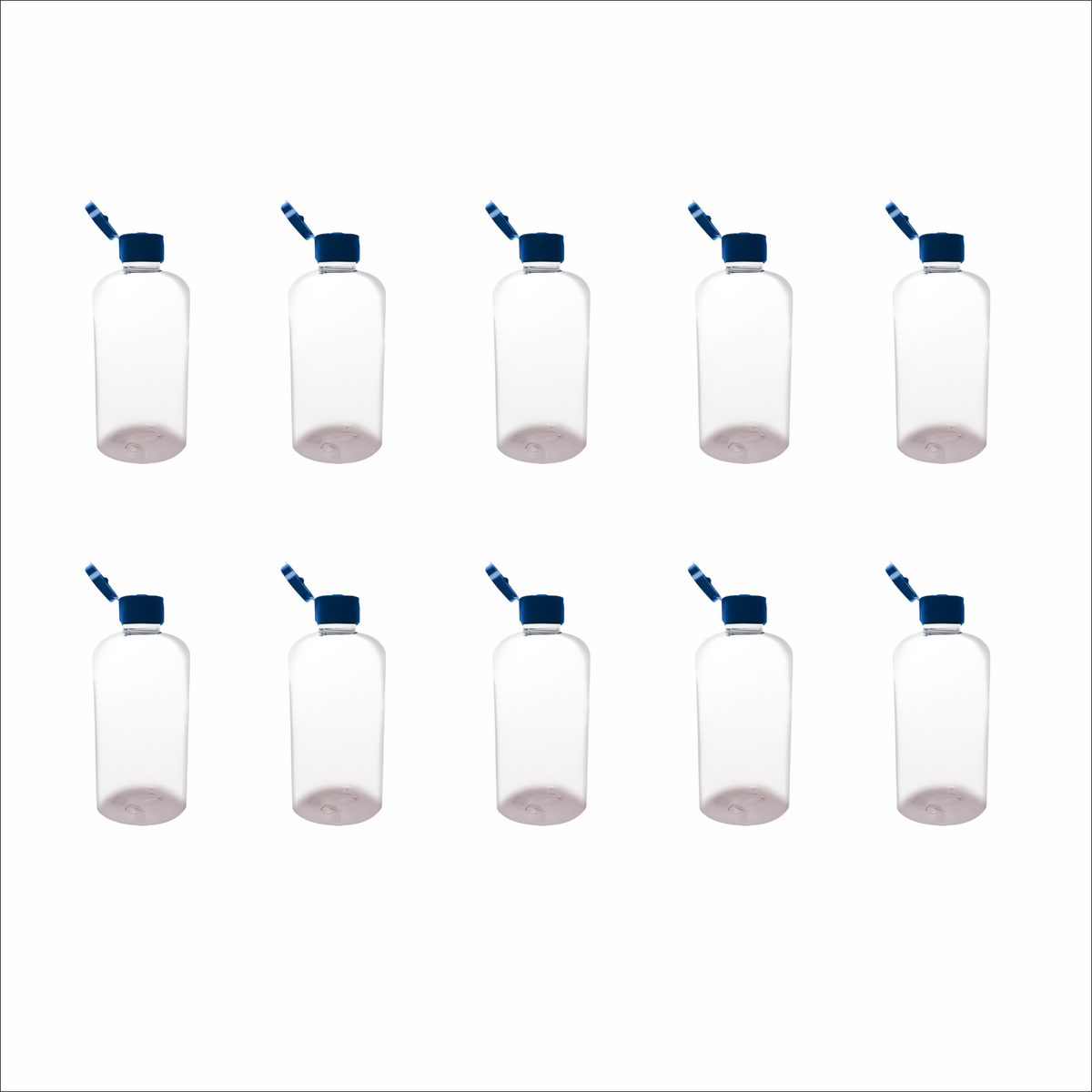 10-x-500ml-clear-pet-bottles-with-flip-top-caps-bulk-pack-shop
