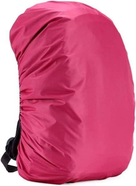 Pink Rain Cover for Backpack School /Laptop Bag - 30-40L