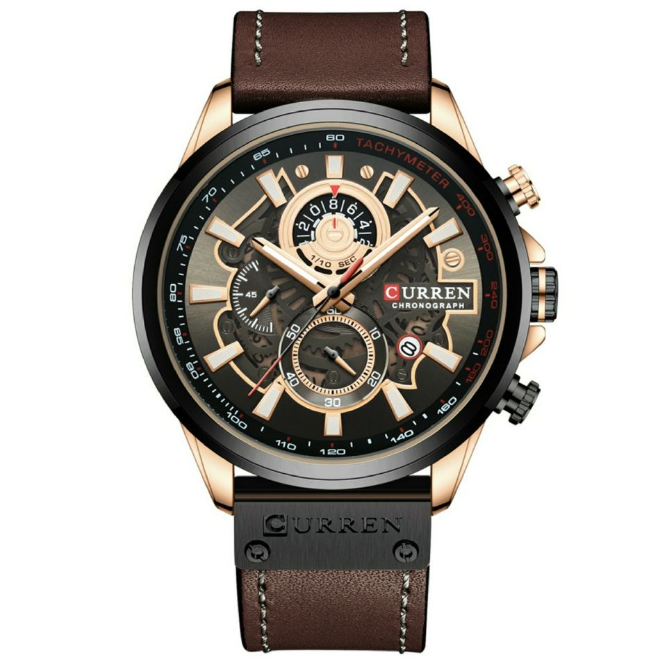 Curren Men's Invictus Watch Brown & Gold Shop Today. Get it