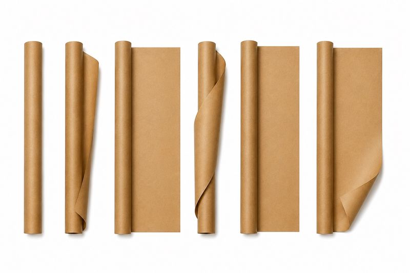 Brown Kraft Paper Roll - 1.2m x 10m - Light - Eco-Friendly - Packing Craft