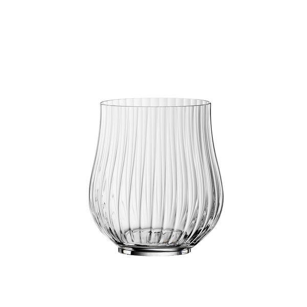 Crystalex Tulipa Optic Crystal Tumbler Glasses 350ml - Set of 6