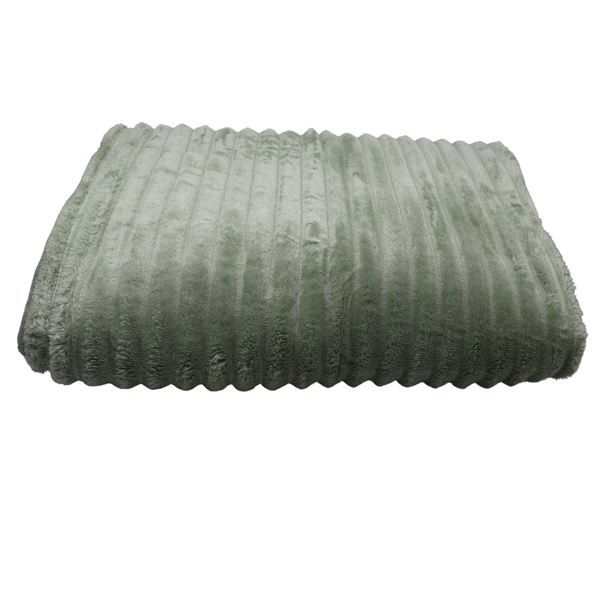 Plush Green Dog Blanket