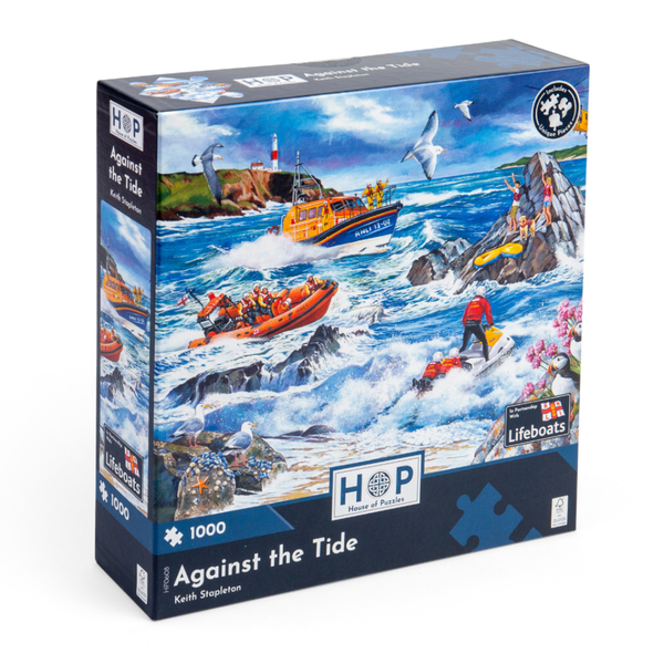 House of Puzzles - Against The Tide - 1000 Piece Jigsaw Puzzle