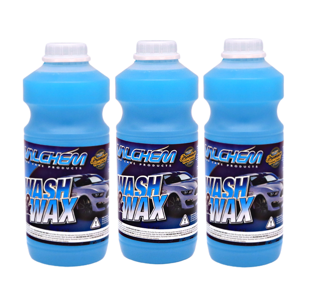 Valchem Wash &amp; Wax 1L - 3 Pack