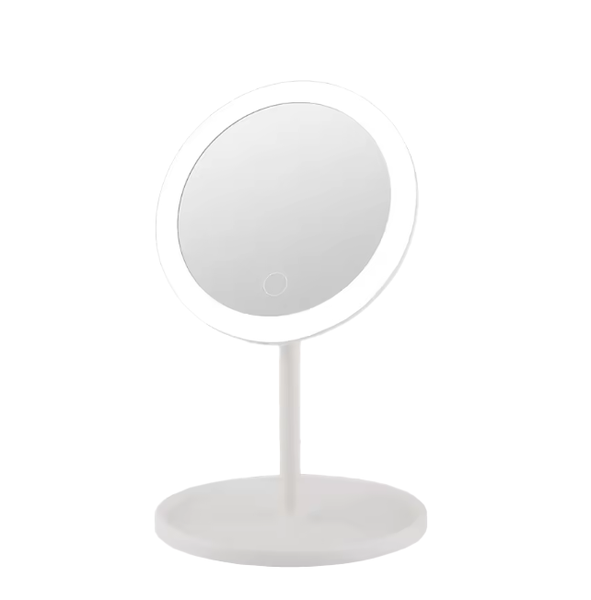 LED Touch Screen Makeup Mirror Dimmable, Rotating and Memory Functions