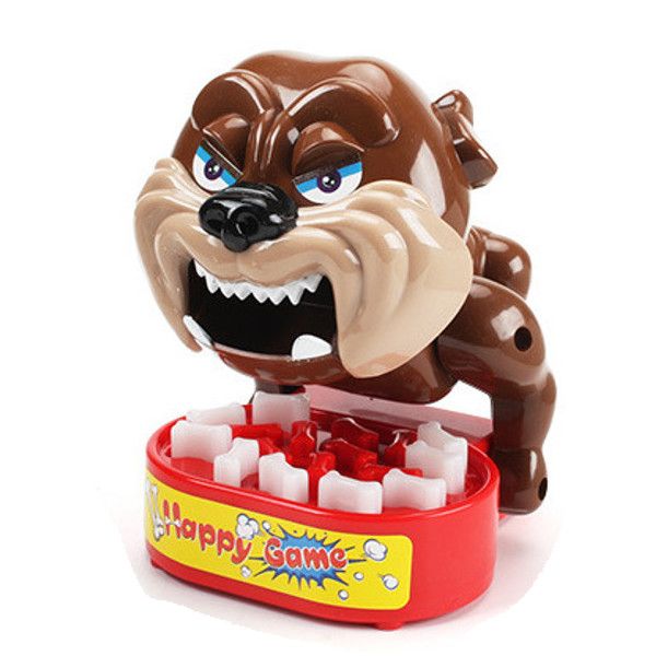 Olive Tree - Toy Biting Bulldog