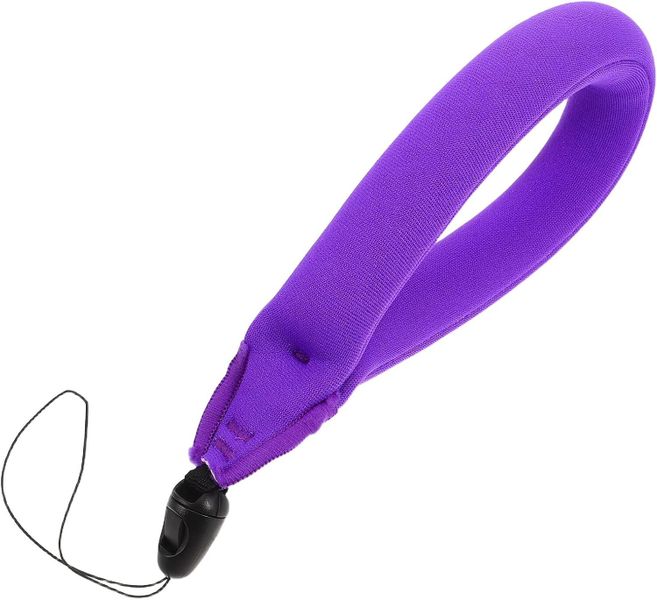 Purple Waterproof Floating Wrist Strap for Underwater &amp; Water Sports