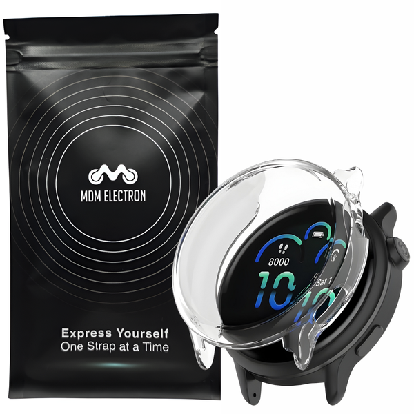 TPU Watch Cover Compatible with Garmin Vivoactive 6- Clear