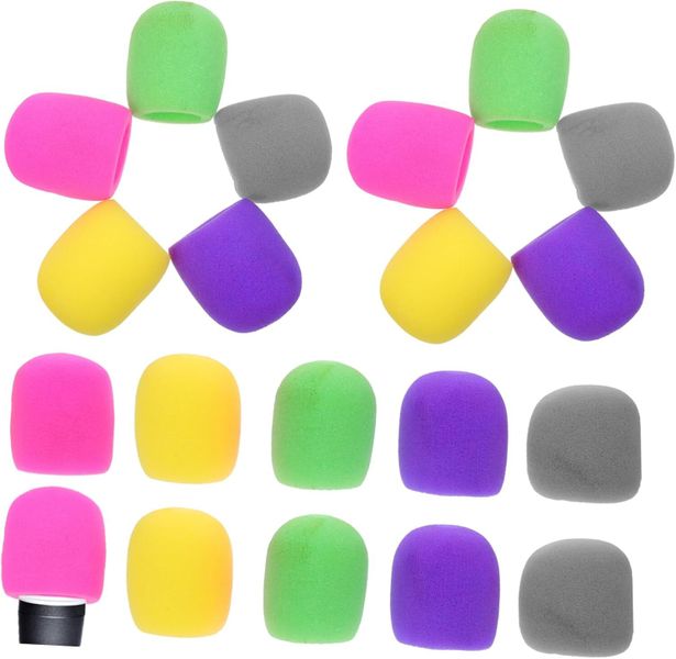 Thickened Mic Sponge Cover Wind Noise Reduction for Stage, KTV