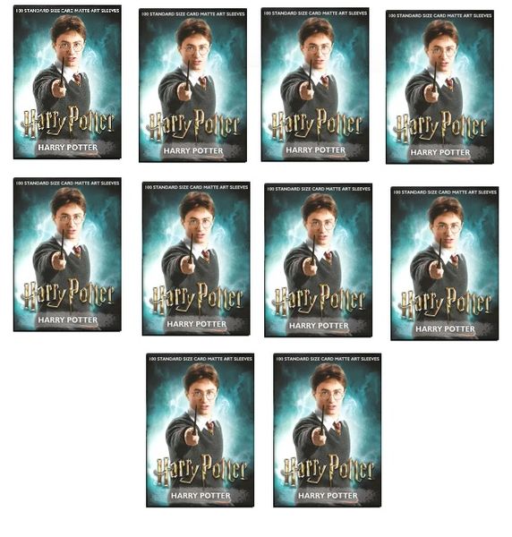 Bundle-10 Wizarding World-Harry Potter-Matte Art Sleeves-Standard Size