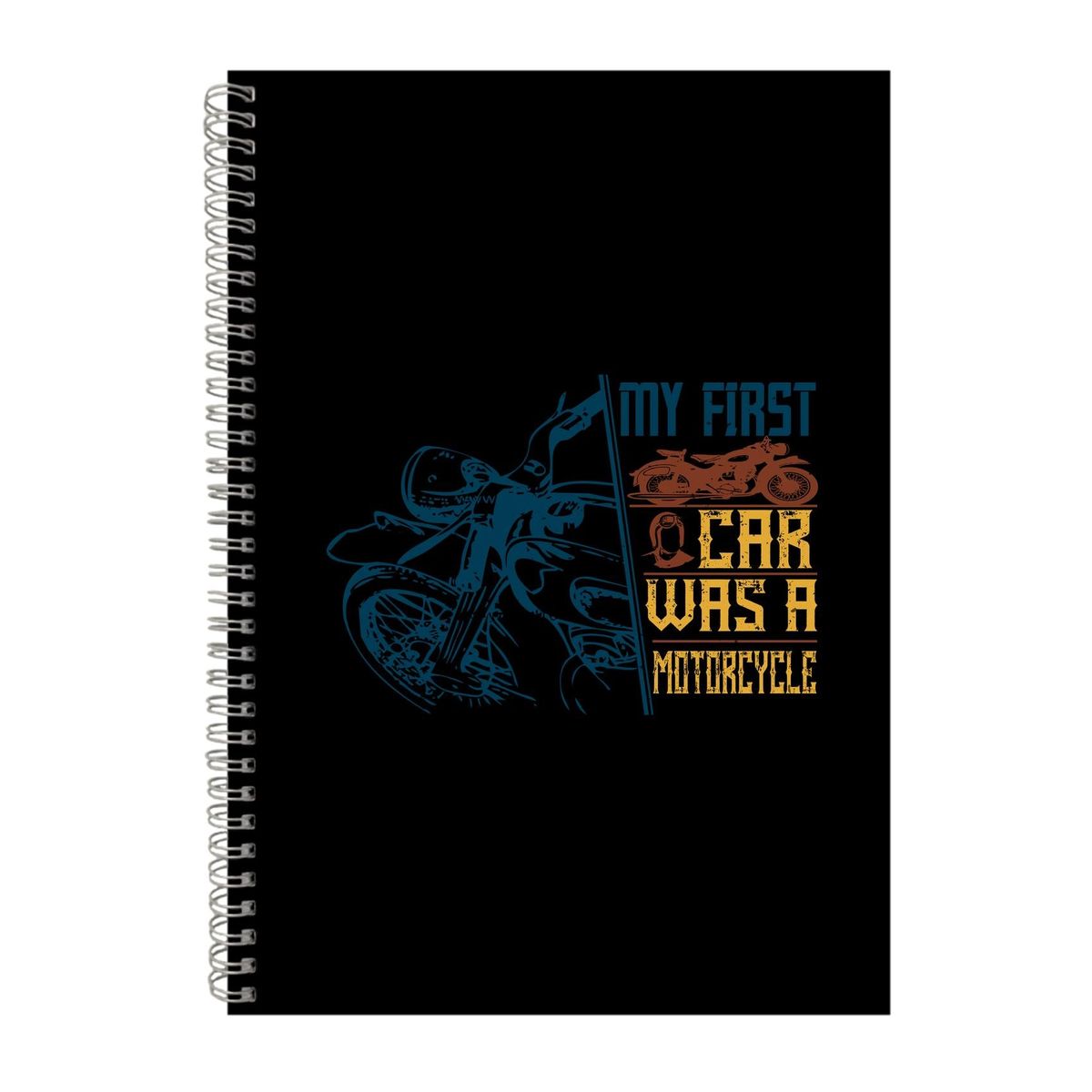 My First Car Notebook Biker Gift Idea A4 Notepad 157 | Shop Today. Get ...