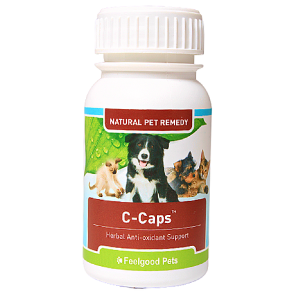 Feelgood Pets C-Caps Herbal Anti-oxidant Support - 60 Capsules