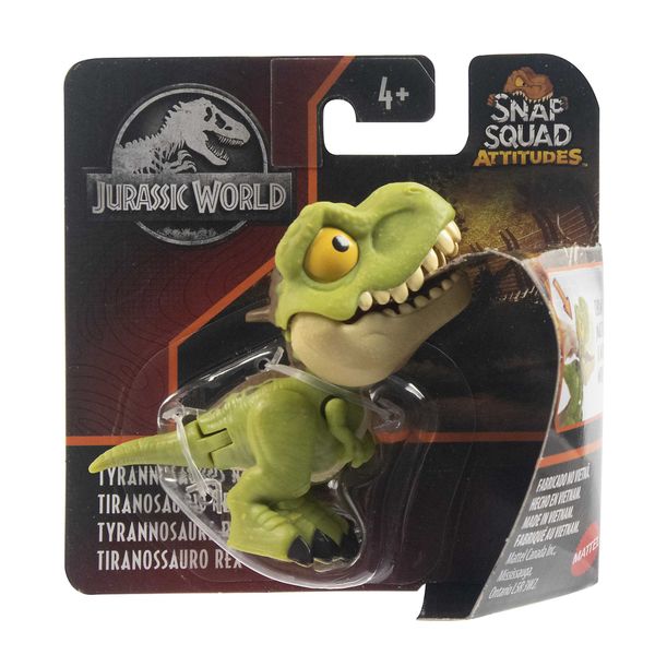 Jurassic World Snap Squad Attitudes Figures