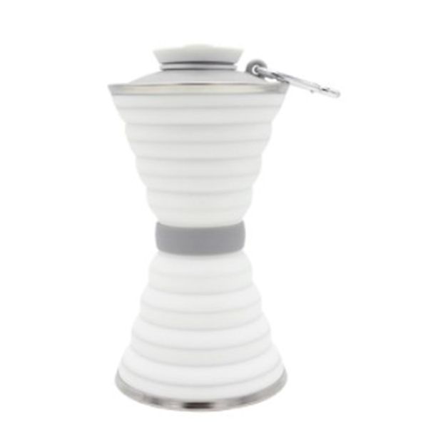 BPA Lightweight Collapsible Silicone Water Bottle (500ml)