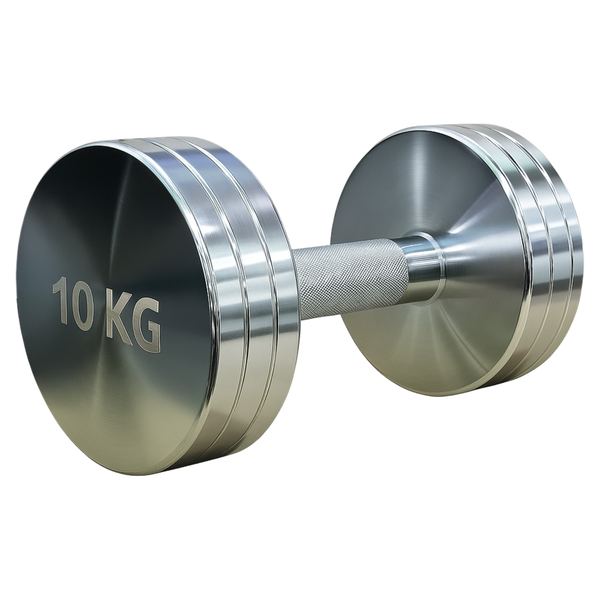 Home Gym Dumbbells - Electroplated, Durable 10kg