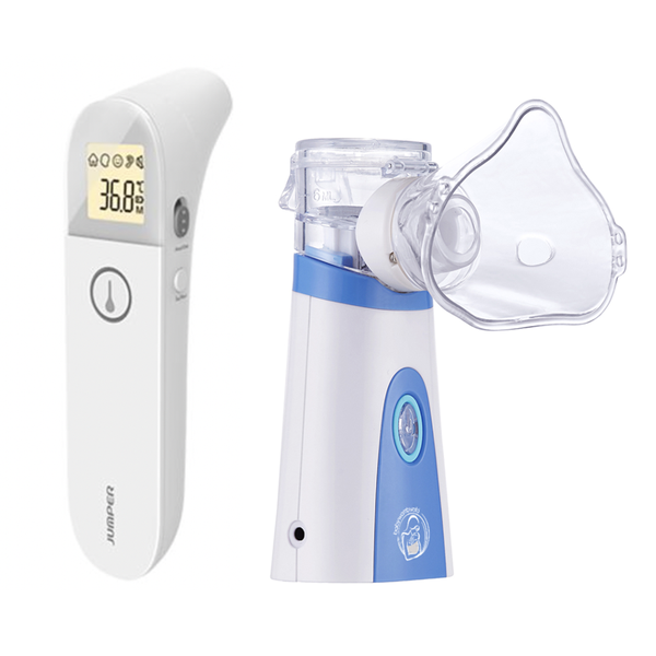 Baby 3-in-1 Infrared Ear &amp; Forehead Thermometer and Portable Nebulizer
