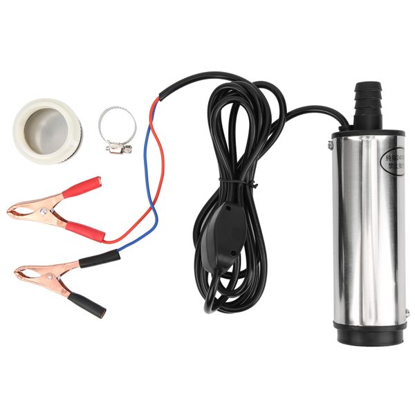 24V Engine Oil Pump w/Filter Net