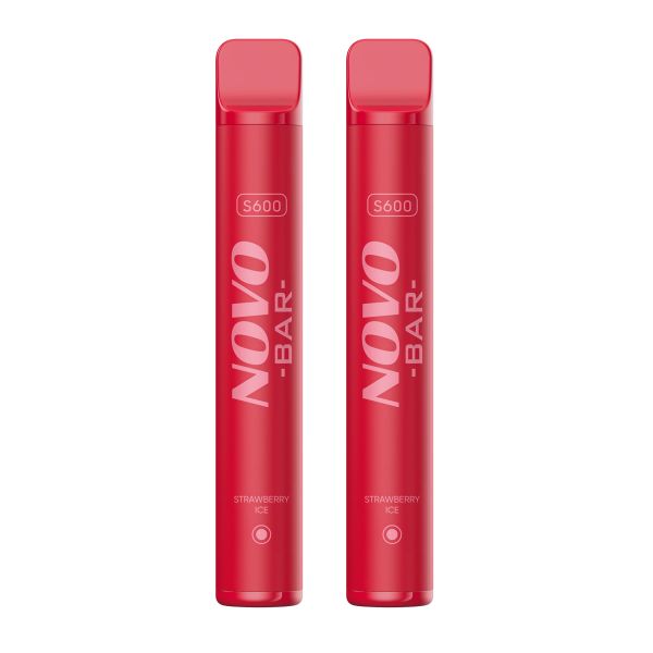 8W - 600 Puffs - Strawberry Ice -2 Pack image