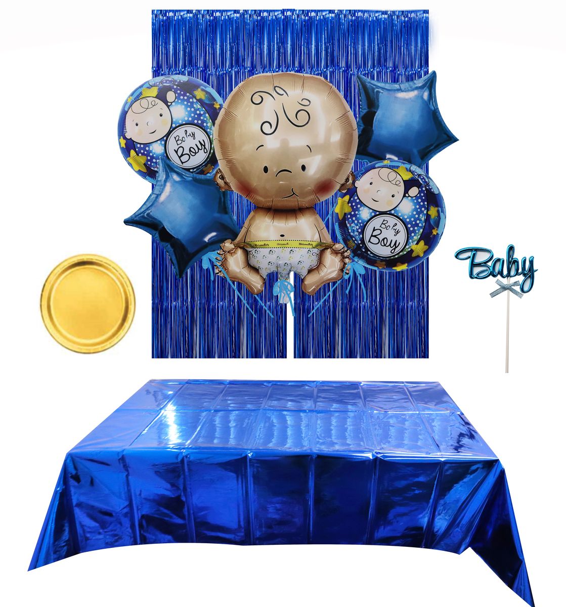 New 28 Piece Baby Shower Party Decoration Baby Boy A Buy Online in