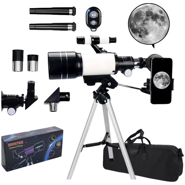 F300 70M Scientific Astronomical Telescope Set With Phone Adapter