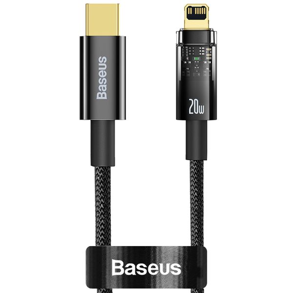 Baseus 20W Explorer Auto Power-Off Fast Charging USB-C to Lightning Cable