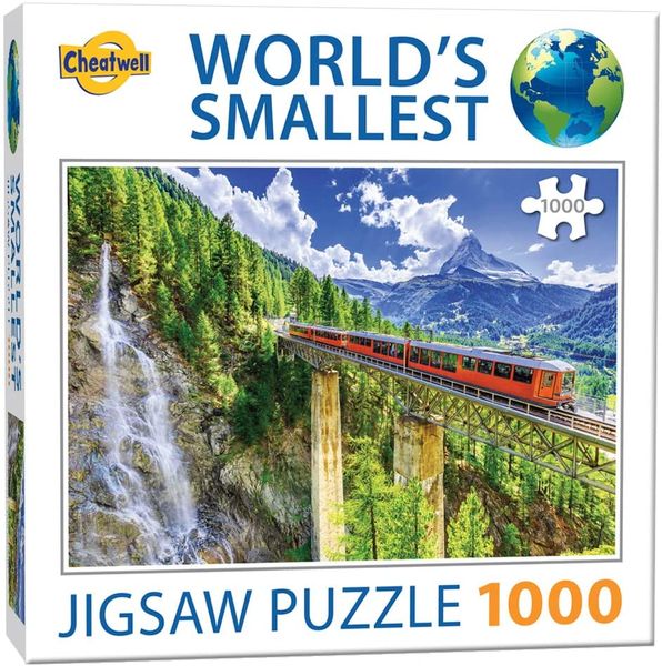 World's Smallest 1000 Piece Puzzle-Matterhorn