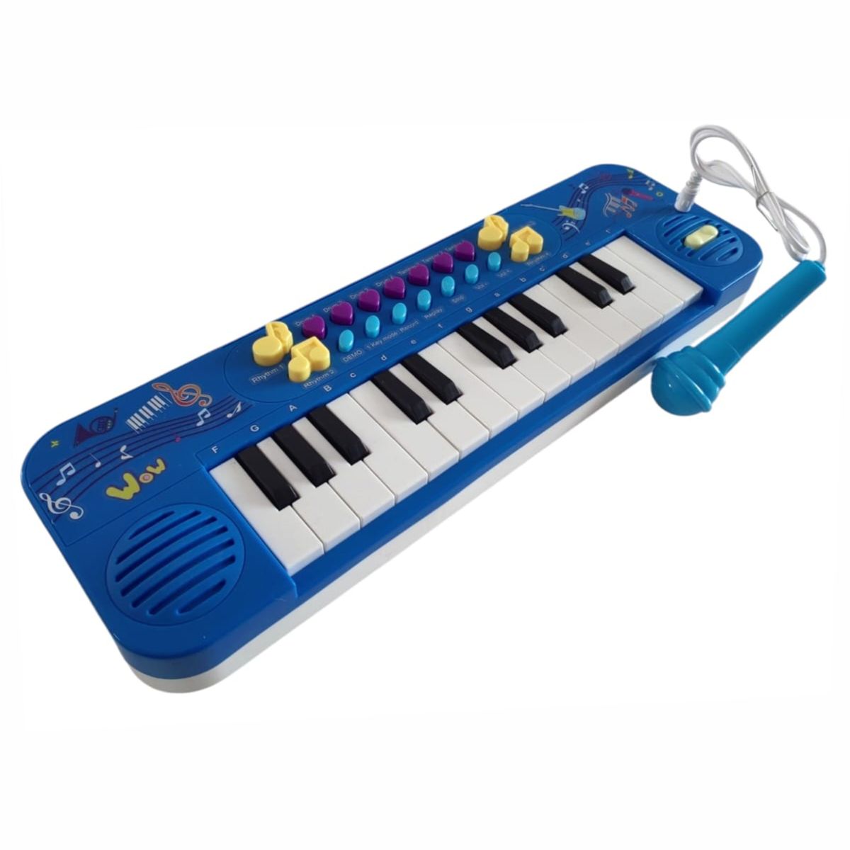 25 Key Kids Electronic Keyboard with Microphone & Recording Function