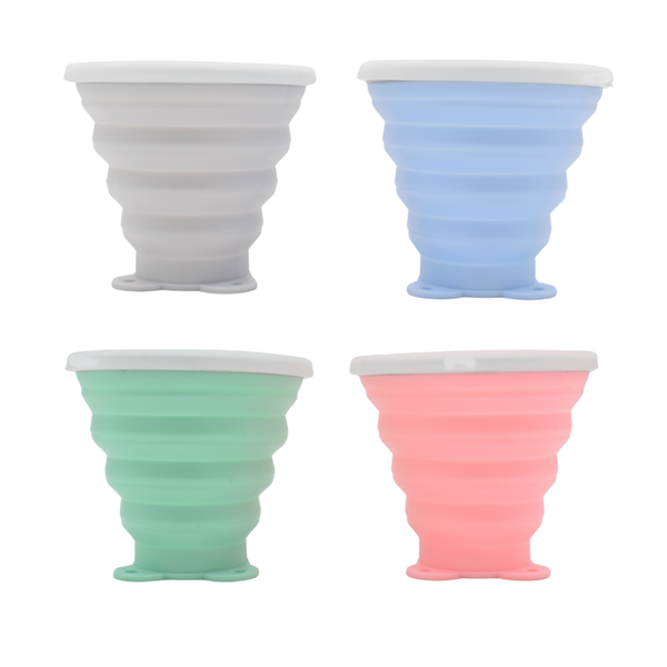 Arfast-Silicone Collapsible Cup For Travel/Camping, And Picnic (4Pack)