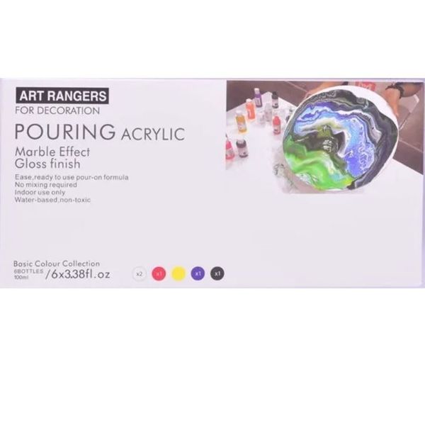 Art Rangers Pour Acrylic Set 6