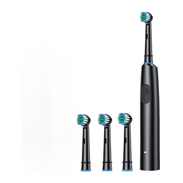 Rechargeable Electric Toothbrush For Adults With 4 Brush Heads