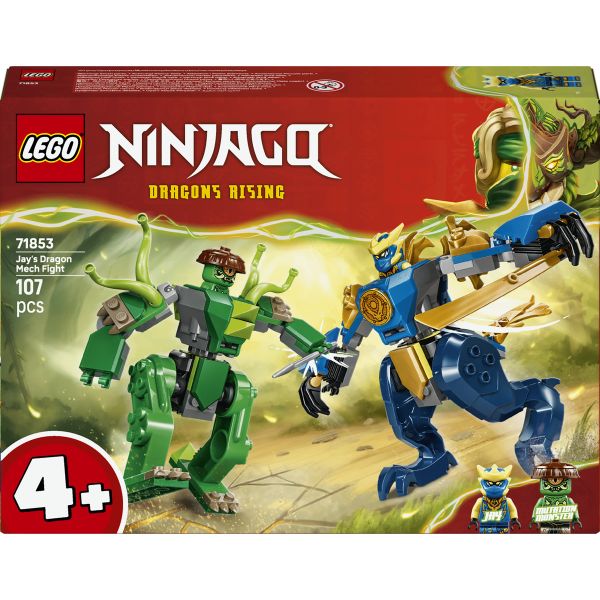 LEGO® NINJAGO® Jay’s Dragon Mech Fight - Mech Toy 71853