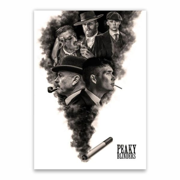 Peaky Blinders Smoke Poster - A1