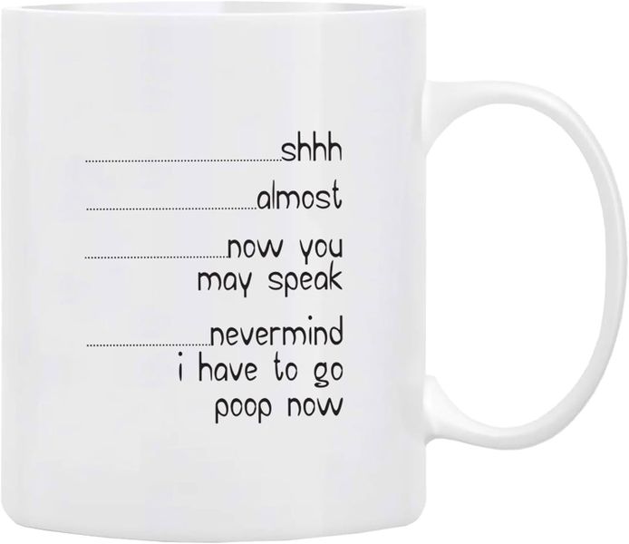 Shhh...-Valentines-Mpther's day-Father's day-Christmas Mug
