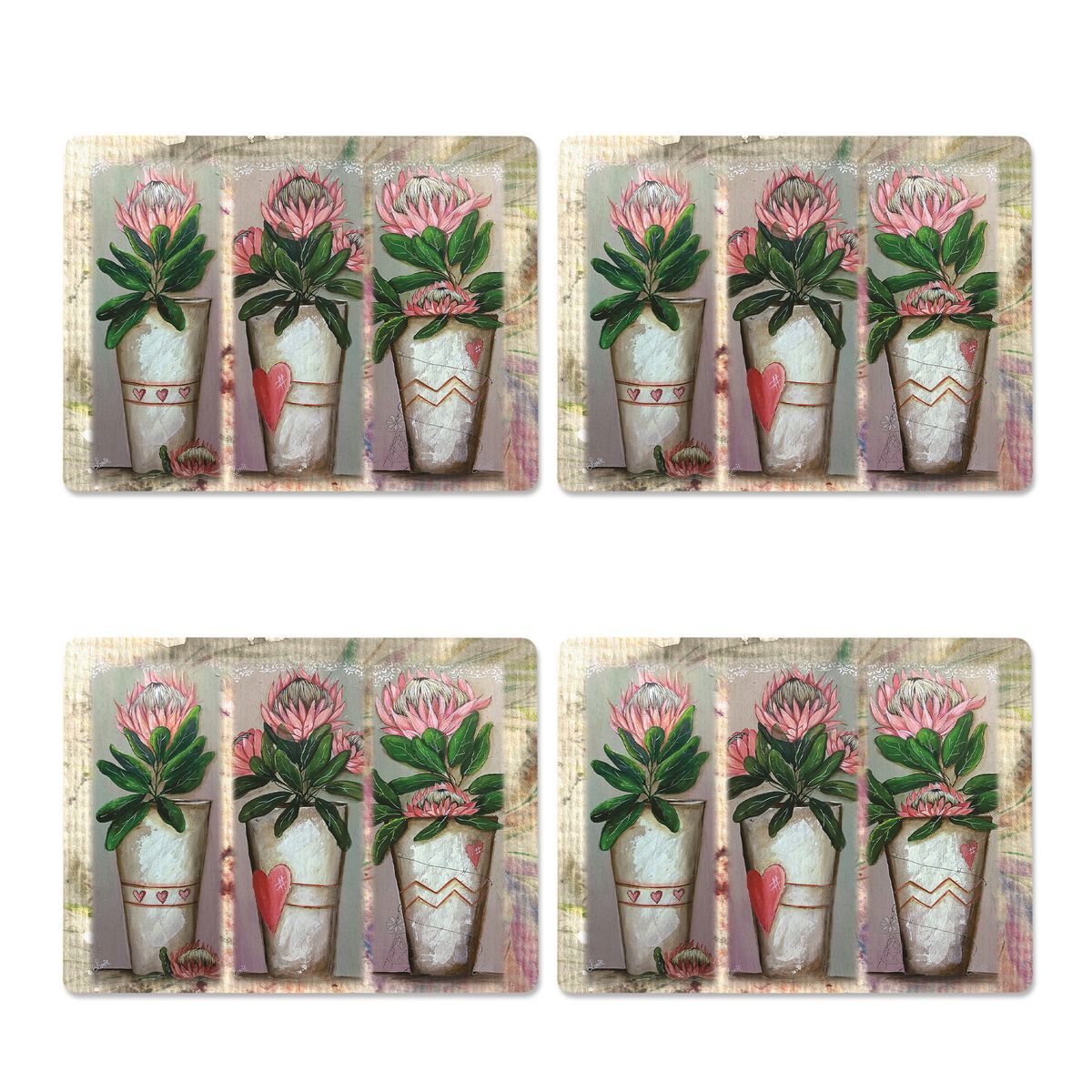 Collection of Proteas By Lanie's Art Wooden Placemats Buy Online in South Africa