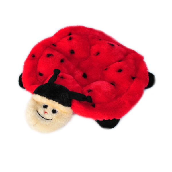ZippyPaws Squeakie Crawler - Betsey the Ladybug