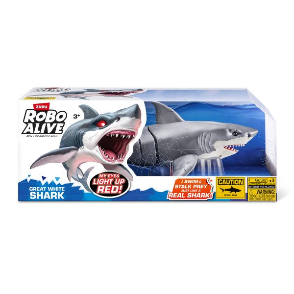 Robo Alive-Water Activated-Series 1- Great White Shark